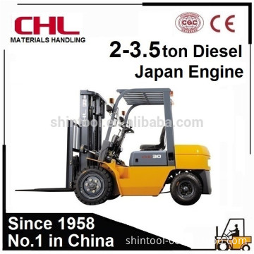 3500kg capacity Forklift Truck with Automatic hydraulic HELI transmission